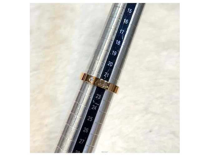 Cartier Anello in oro rosa e diamanti - vista 6