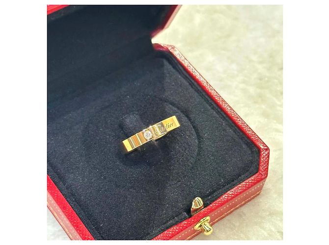 Cartier Anello in oro rosa e diamanti - vista 7