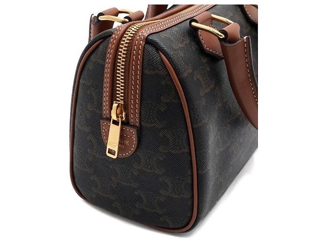 Céline Trio Canvas Small Boston Tote Bag - Ansicht 7