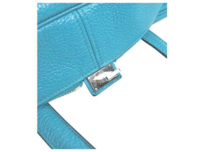 Hermès Victoria Shoulder Bag Square Stamp Blau - Ansicht 9