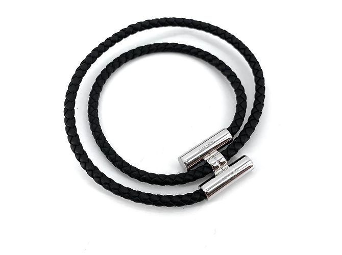 Hermès Bracelet Tunis Trese pour hommes Noir - vue 2