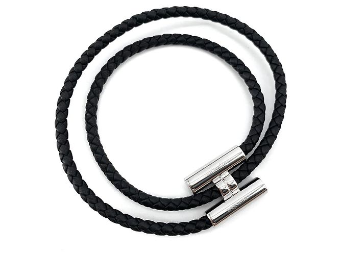 Hermès Bracelet Tunis Trese pour hommes Noir - vue 3
