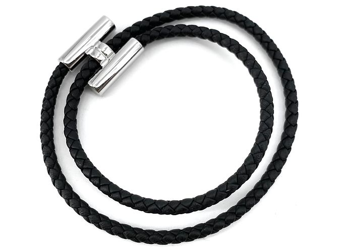 Hermès Bracelet Tunis Trese pour hommes Noir - vue 4