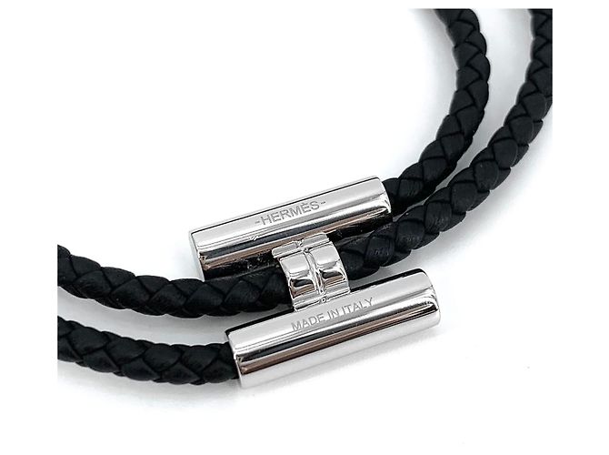 Hermès Bracelet Tunis Trese pour hommes Noir - vue 5