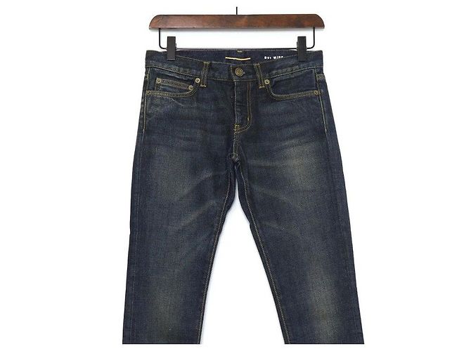 Saint Laurent Vaqueros de mezclilla Season para mujer Negro - vista 2