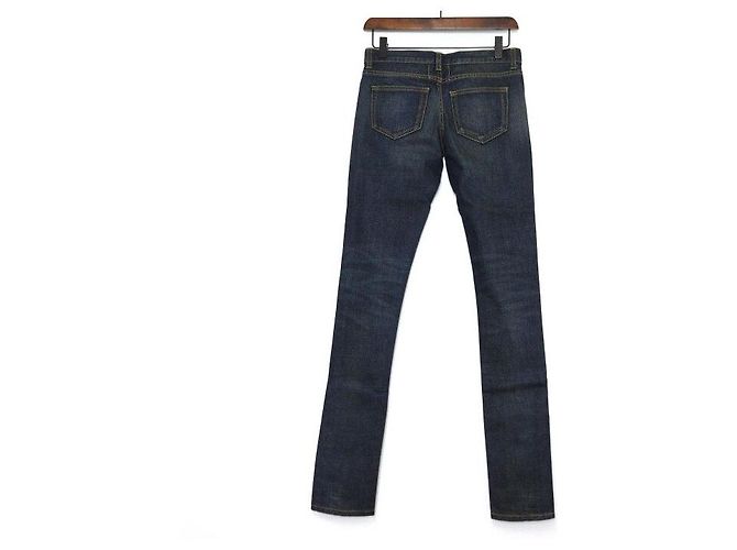 Saint Laurent Vaqueros de mezclilla Season para mujer Negro - vista 4