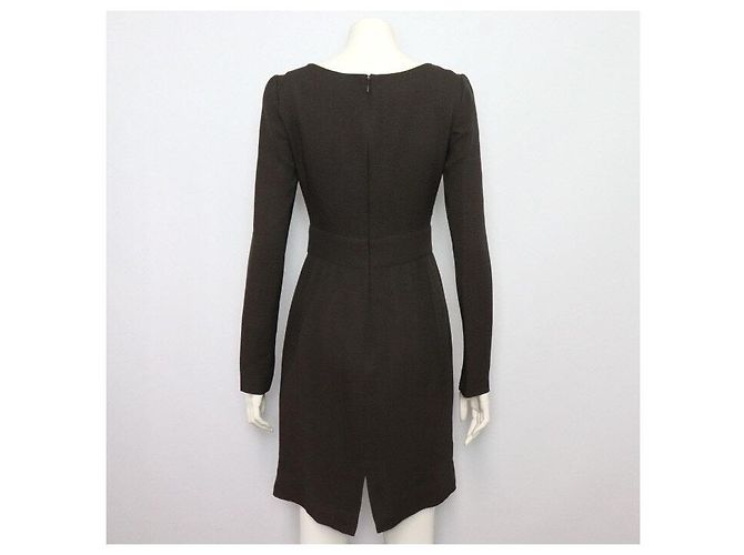 Armani Graues Wollkleid für Damen - Ansicht 4