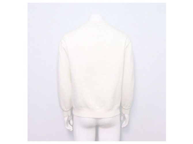Burberry Bestickter Sweatshirt Classic Old Logo Unisex Rundhals Weiß - Ansicht 4