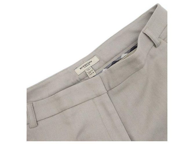 Burberry Graue Hose für Damen aus Baumwoll-Kaschmir-Mischung - Ansicht 5