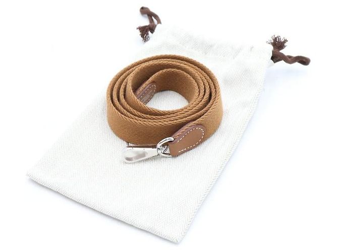 Hermès Borsa a Spalla e Borsa a Tracolla Evelyn TPM Gold Marrone - vista 8