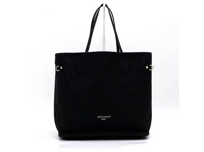 Louis Vuitton Borsa a tracolla Neverfull MM in pelle nera con monogramma Inside Out Nero - vista 10