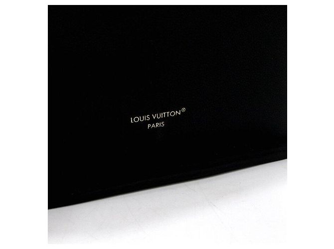 Louis Vuitton Borsa a tracolla Neverfull MM in pelle nera con monogramma Inside Out Nero - vista 11