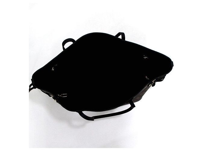Louis Vuitton Borsa a tracolla Neverfull MM in pelle nera con monogramma Inside Out Nero - vista 6