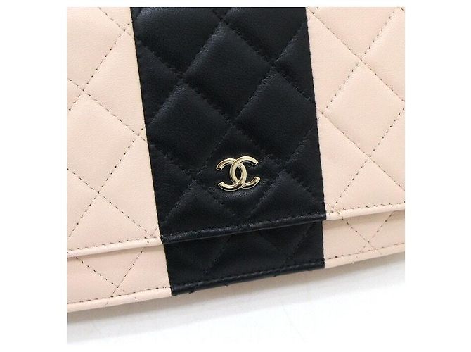 Chanel Borsa a tracolla e borsa crossbody con catena CC dorata Nero - vista 10
