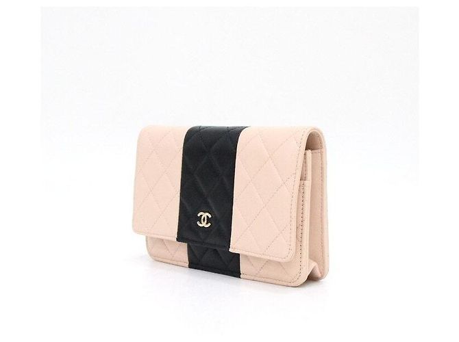 Chanel Borsa a tracolla e borsa crossbody con catena CC dorata Nero - vista 2