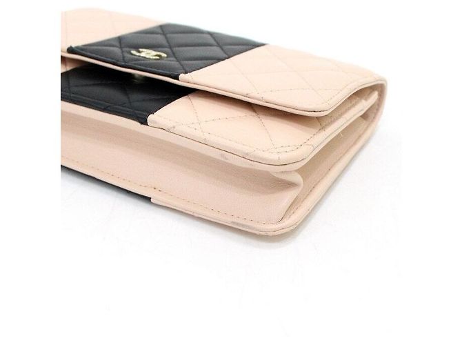 Chanel Borsa a tracolla e borsa crossbody con catena CC dorata Nero - vista 9