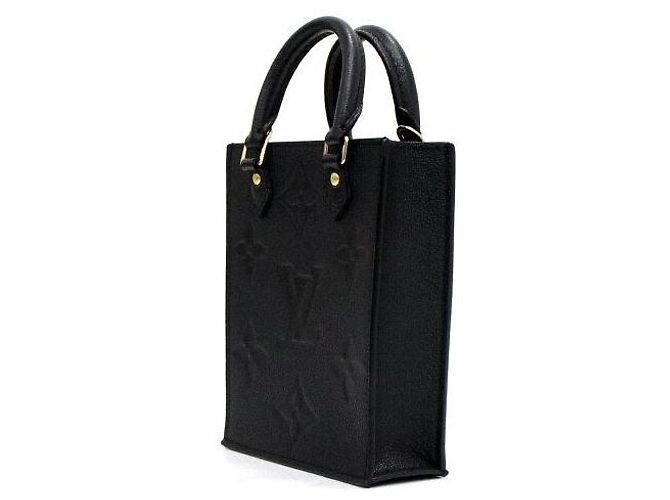 Louis Vuitton Borsa Tote Petit Sac Flan Monogram Empreinte nera - Borsa a tracolla - Borsa a tracolla Nero - vista 3