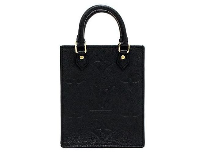 Louis Vuitton Borsa Tote Petit Sac Flan Monogram Empreinte nera - Borsa a tracolla - Borsa a tracolla Nero - vista 5