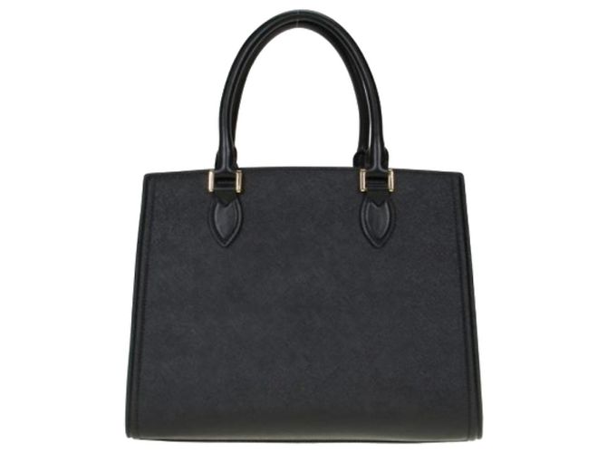 Prada Borsa Tote Quadrata Saffiano Nero - vista 3