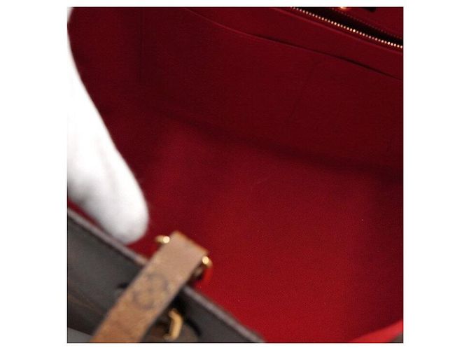 Louis Vuitton Borsa Tote OnTheGo GM Monogram Giant Canvas Nero - vista 7