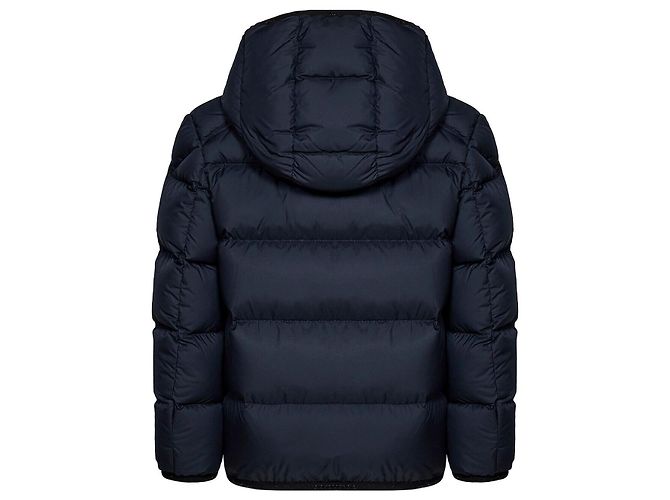 Moncler Steppjacke für Kinder MATTAN Navy Schwarz - Ansicht 2