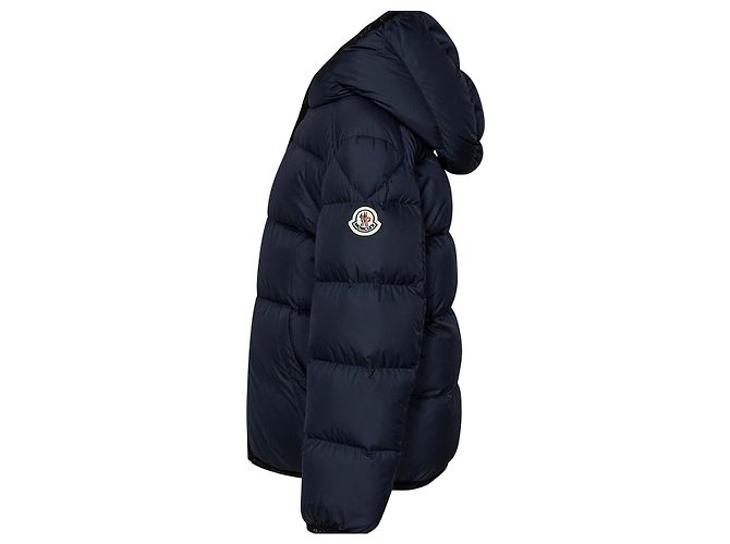 Moncler Steppjacke für Kinder MATTAN Navy Schwarz - Ansicht 3