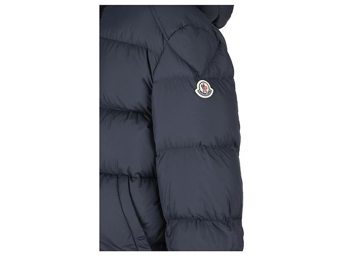 Moncler Steppjacke für Kinder MATTAN Navy Schwarz - Ansicht 4