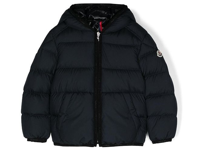 Moncler Steppjacke für Kinder MATTAN Navy Schwarz - Ansicht 5