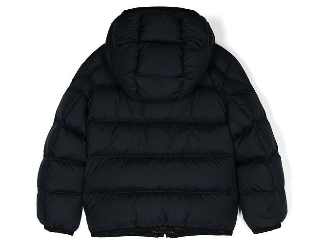 Moncler Steppjacke für Kinder MATTAN Navy Schwarz - Ansicht 6