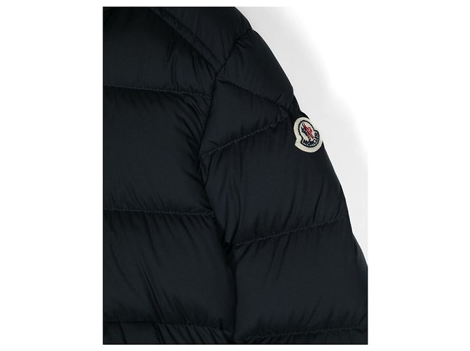 Moncler Steppjacke für Kinder MATTAN Navy Schwarz - Ansicht 7