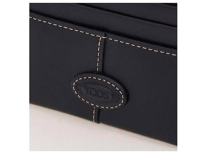 Tod's Leather Cardholder Black - view 5