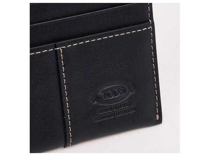 Tod's Leather Cardholder Black - view 6