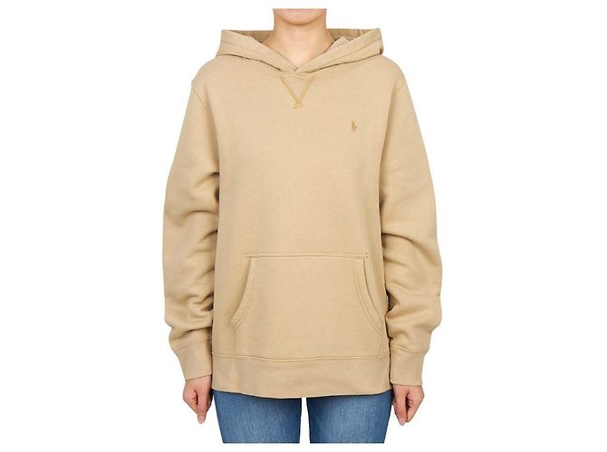 Ralph Lauren Fleece-Kapuzenpullover für Kinder (Größe für Erwachsene verfügbar) Orange - Ansicht 2