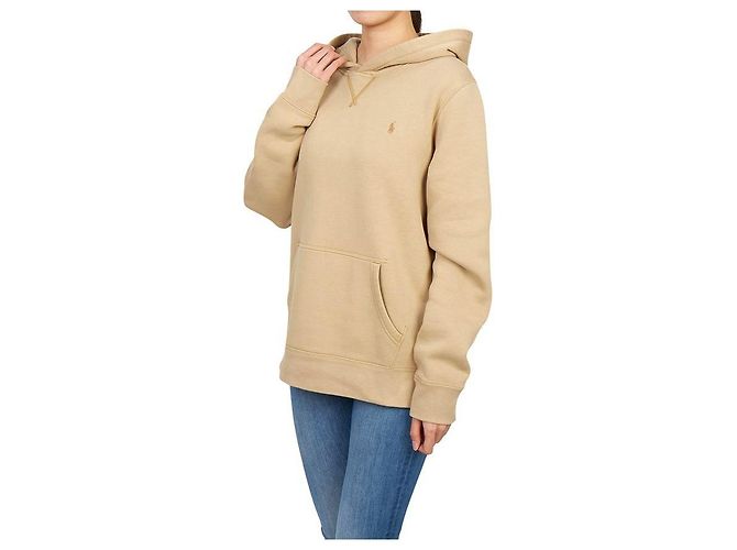 Ralph Lauren Fleece-Kapuzenpullover für Kinder (Größe für Erwachsene verfügbar) Orange - Ansicht 4