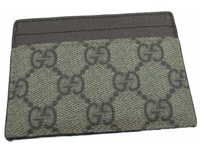 Gucci Ophidia GG Supreme Canvas Kartenetui Braun - Ansicht 6