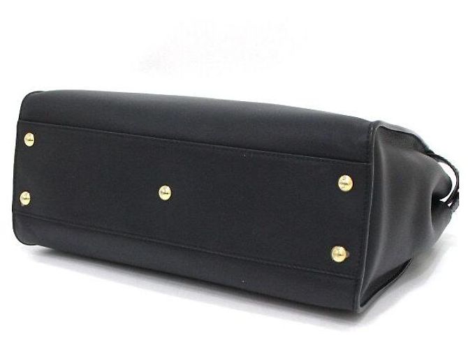 Fendi Bolso Peekaboo Medium Negro - vista 6