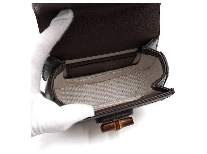 Gucci Mini Jumbo GG Bamboo Top Handle Mini Tote Bag Shoulder Bag - Ansicht 6