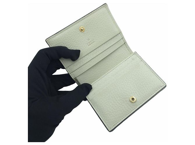 Gucci Tarjetero Ophidia GG Supreme Blanco Marfil - vista 6