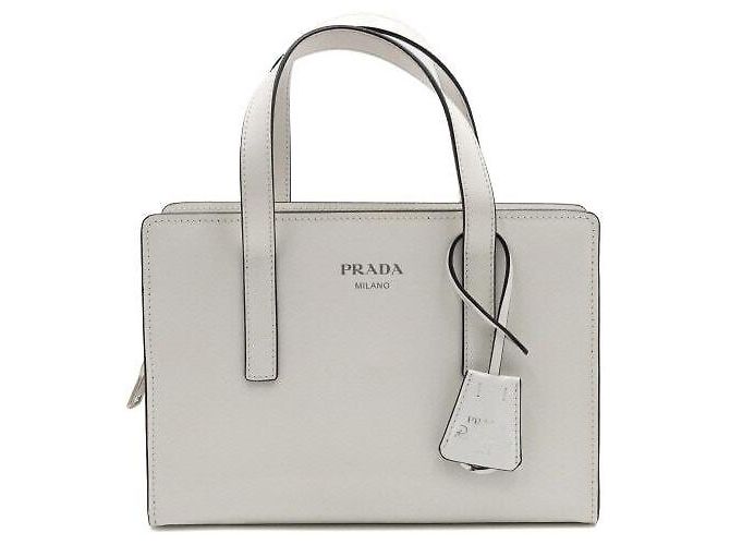 Prada Mini borsa tote spazzolata e borsa a tracolla Re-Edition - vista 2