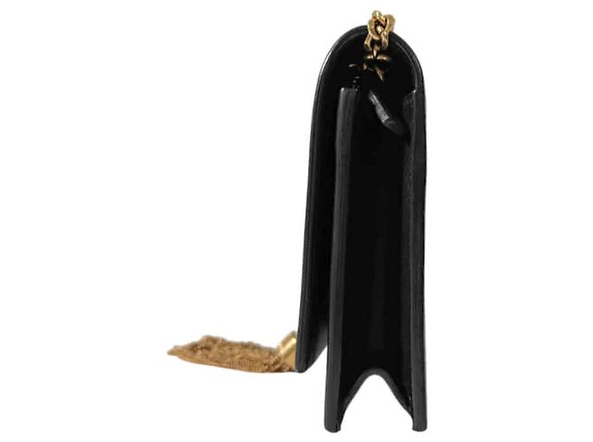 Saint Laurent Borsa a tracolla WOC Monogram Kate Chain Tassel Nera Nero - vista 5