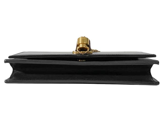 Saint Laurent Borsa a tracolla WOC Monogram Kate Chain Tassel Nera Nero - vista 8