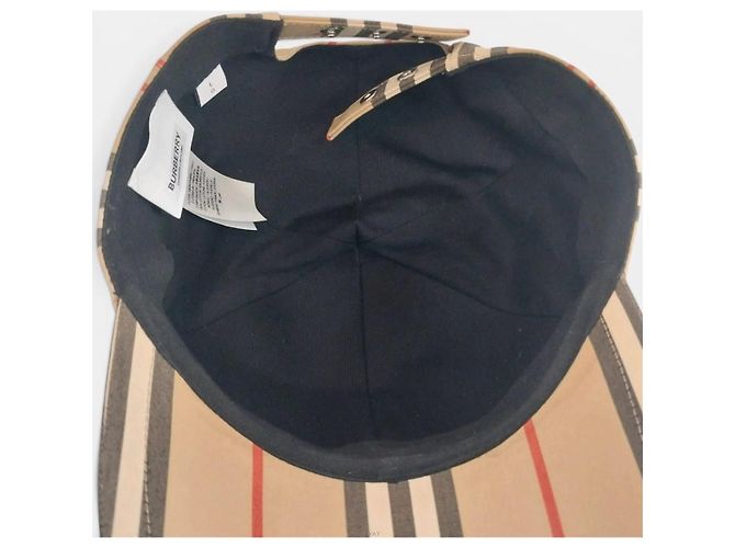 Burberry Cappellino da baseball TB con motivo monogramma e strisce iconiche Marrone - vista 5