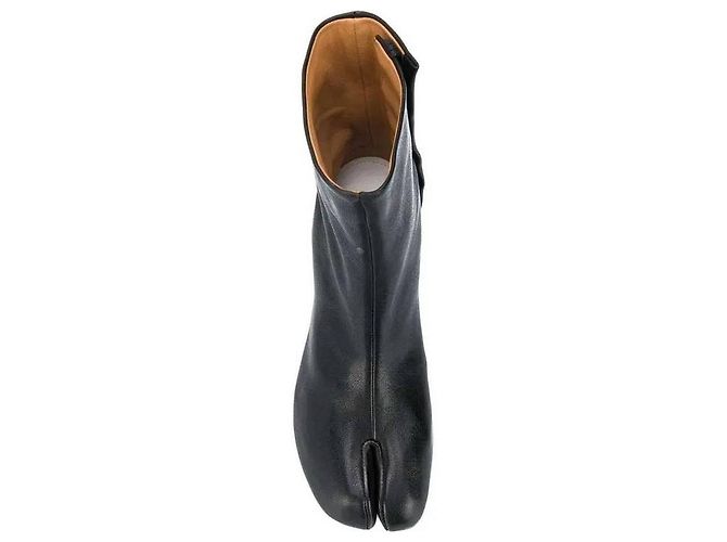 Maison Martin Margiela Botines Tabi Negro - vista 7