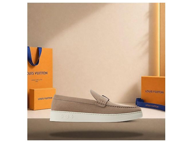 Louis Vuitton Resort Loafer Beige Braun - Ansicht 3