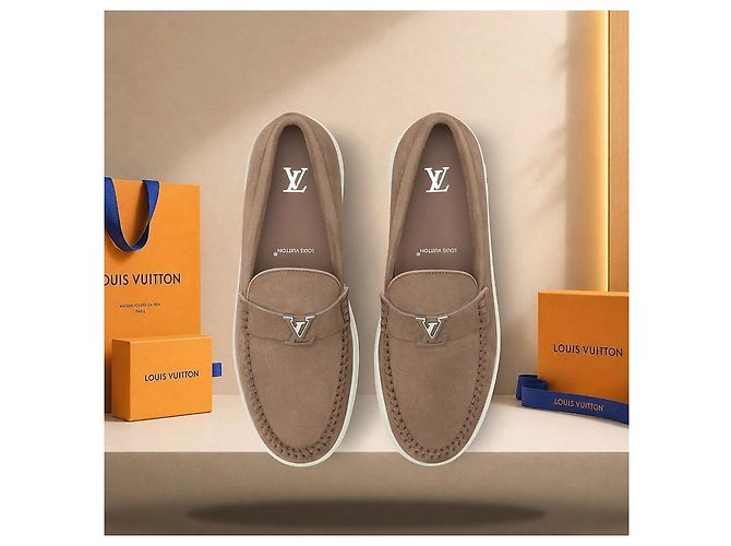 Louis Vuitton Resort Loafer Beige Braun - Ansicht 4