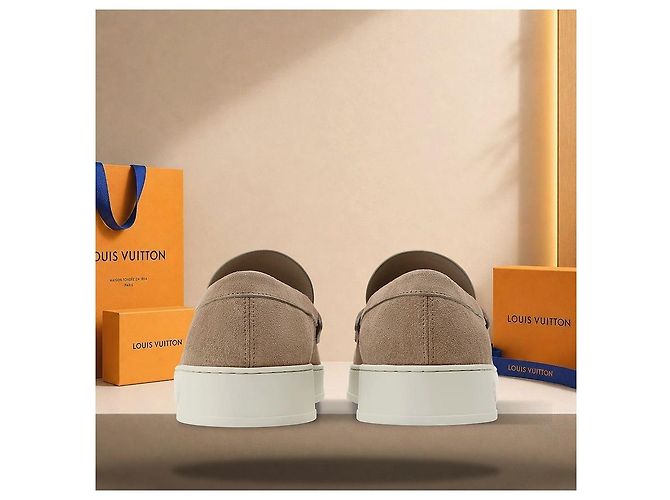 Louis Vuitton Resort Loafer Beige Braun - Ansicht 5