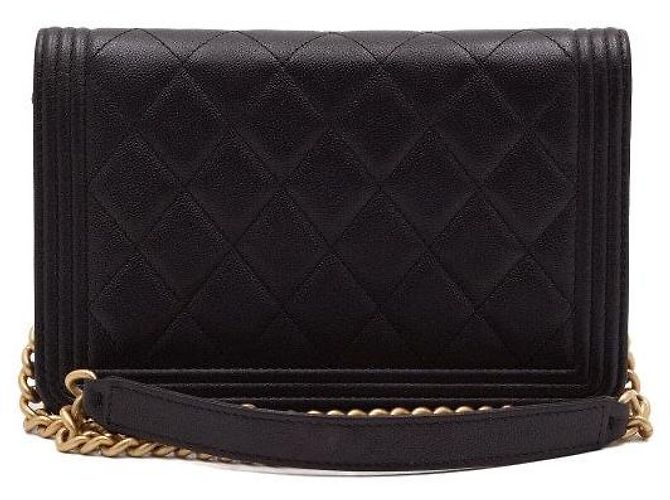 Chanel Borsa a tracolla e borsa a spalla con catena dorata Porpora - vista 4