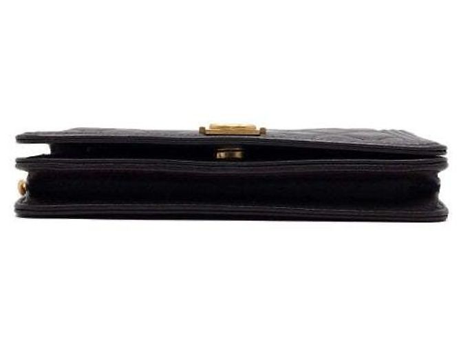 Chanel Borsa a tracolla e borsa a spalla con catena dorata Porpora - vista 9