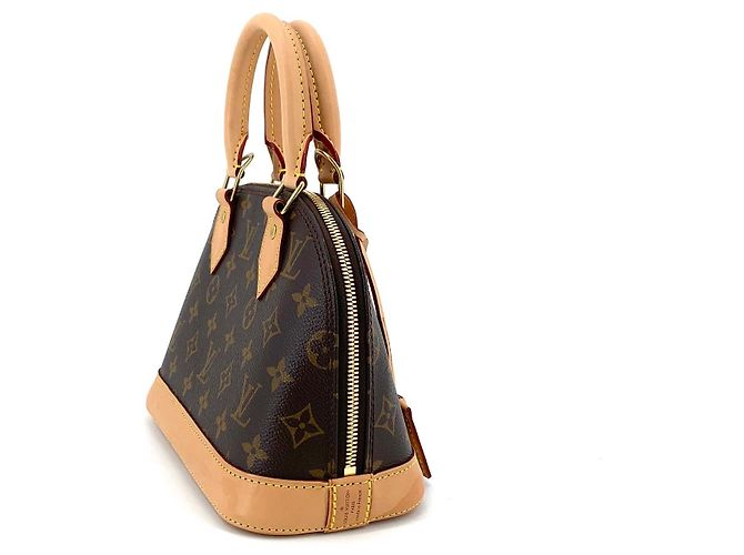 Louis Vuitton Borsa Tote Alma BB Monogram Crossbody Multicolore - vista 4