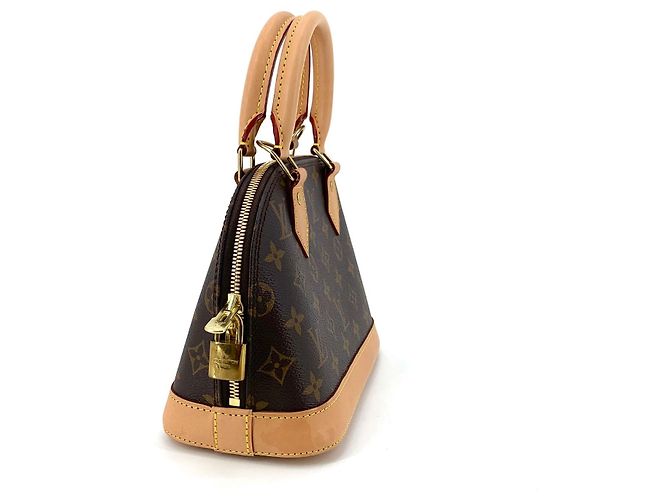 Louis Vuitton Borsa Tote Alma BB Monogram Crossbody Multicolore - vista 5